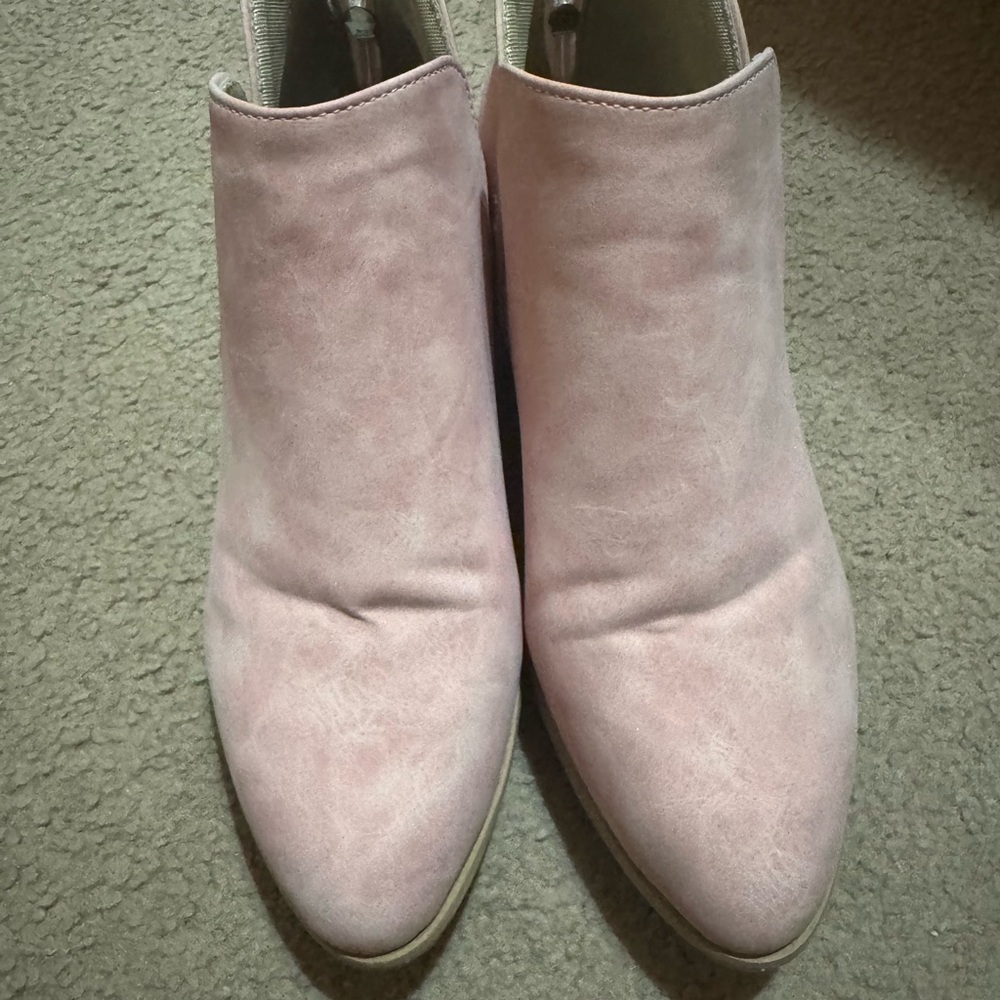 Women's Pink Ankle Boots